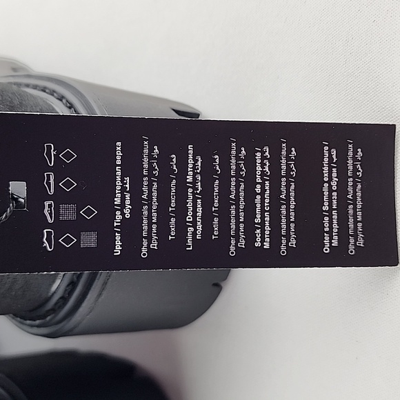 NWT ONLY Betty Women's Black Lace-Up Faux Leather Ankle Boots Chunky Sole Sz 38 - Picture 11 of 12